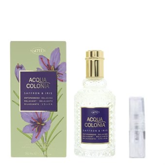4711 Acqua Colonia Saffron & Iris - Eau De Cologne - Geurmonster - 2 ml