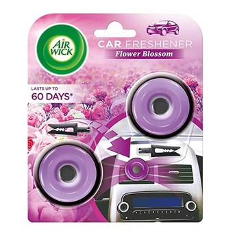 Air Wick Clip On Car Refresher - Bloemengeur - 2 x 8 g
