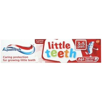 Aquafresh Gentle Mint - Little Teeth - 3-5 jaar - 50 ml