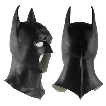 Batman Masker - Gemaakt van latex - Volledig bedekkend - Bruce Wayne - Volwassen