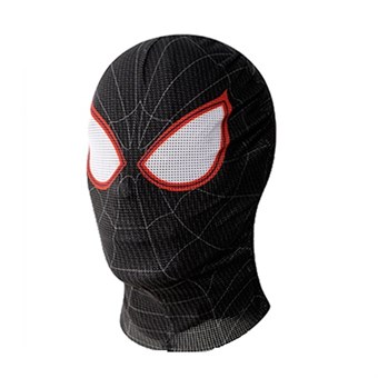Marvel - Zwart Spiderman -masker - Volwassene