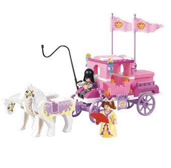 Bouwstenen Girl\'s Dream-serie - Royal Copenhagen Horse Carriage