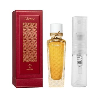 Oud & Ambre By Cartier - Eau de Parfum - Geurmonster - 2 ml
