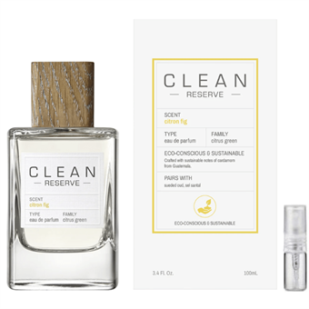 Clean Reserve Citron Fig - Eau de Parfum - Geurmonster - 2 ml