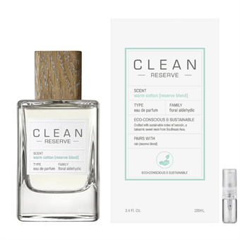 Clean Reserve Warm Cotton - Eau de Parfum - Geurmonster - 2 ml