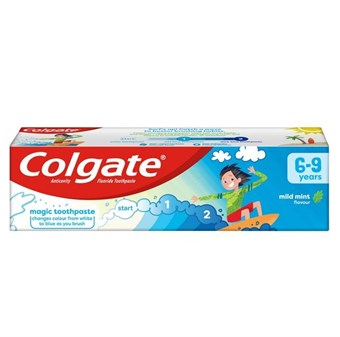 Colgate Kids Natuurlijke Tandpasta voor Kinderen - Mild Mint - 6-9 jaar - 75 ml