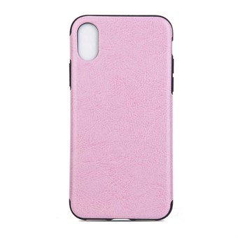 Hoge elegante hoes in TPU-plastic en siliconen voor iPhone X / iPhone Xs - roze