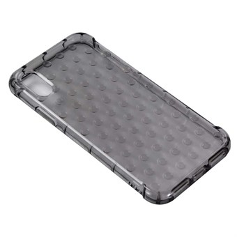 Soft Safety Cover van TPU-plastic en siliconen voor iPhone X / iPhone Xs - Zwart