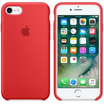 IPhone 6 / iPhone 6S siliconen hoes - Rood
