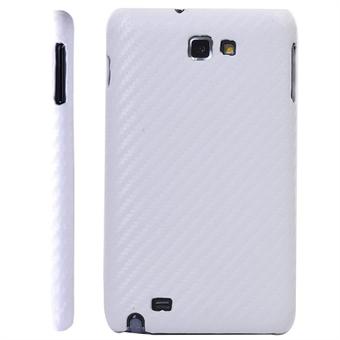 Samsung Note carbon Cover (Wit)