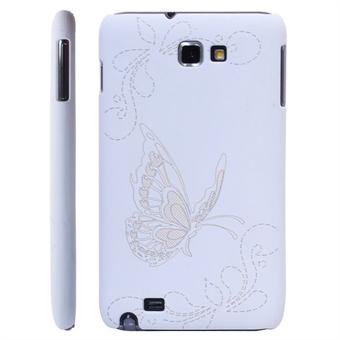 Galaxy Note Butterfly-cover (wit)