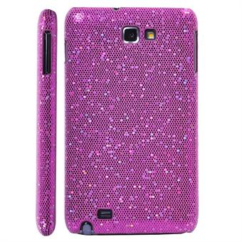 Galaxy Note glinsterende hoes (magenta)