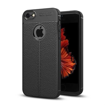 Perfect Fit Cover in TPU voor iPhone 5 / iPhone 5S / iPhone SE 2013 - Zwart