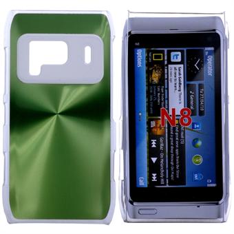 Aluminium hoes voor Nokia N8 (Groen)