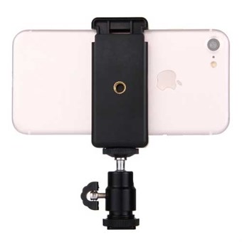 PULUZ® Head met Mobiele Klem voor GoPro & Smartphone