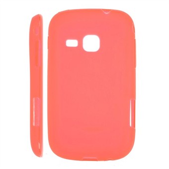 Siliconen hoes voor Galaxy mini 2 (Rood)