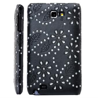 Galaxy Note Bling-cover (zwart)