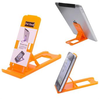 Smart verstelbare houder voor Smartphones/Tabs (Oranje)
