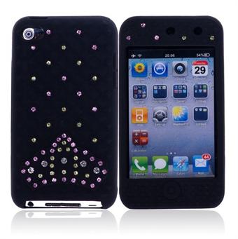 Bling Bling diamanten chronograaf (zwart)