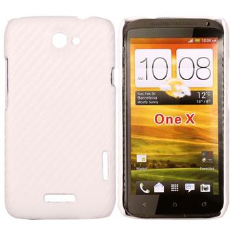HTC One X Corbon Cover (wit)