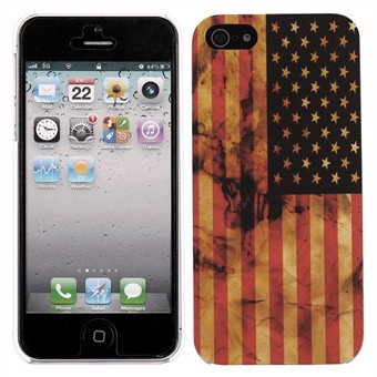 Oldstar Amerika-cover iPhone 5 / iPhone 5S / iPhone SE 2013 (Burn)