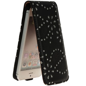 Bling Bling Diamond Case voor iPhone 5 / iPhone 5S / iPhone SE 2013 (zwart)
