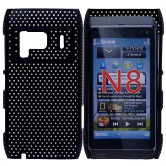 Netcover voor Nokia N8 (zwart)