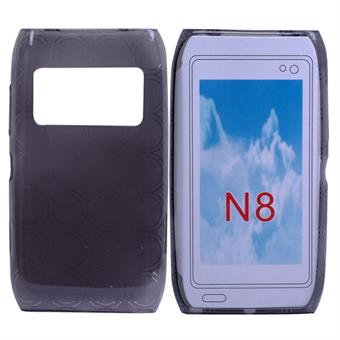 Siliconen hoesje voor Nokia N8 (Grijs)