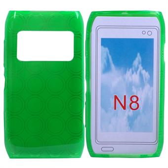 Siliconen hoes voor Nokia N8 (Groen)