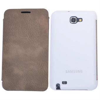 Smartcover voor Samsung Galaxy Note (Bruin)