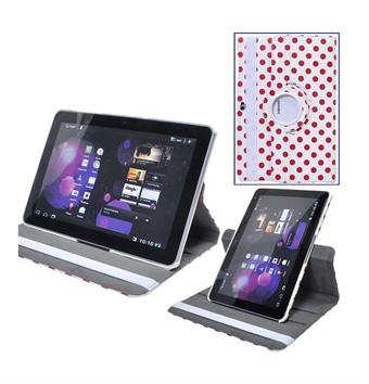 Hoesje met hondenpatroon voor Tab 10.1 (wit)