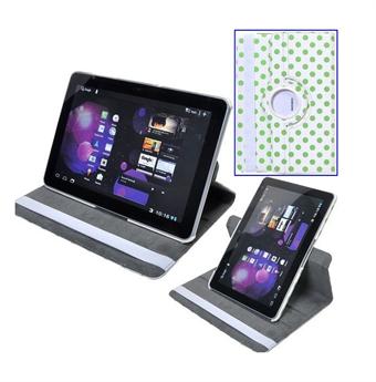 Hoesje met hondenpatroon voor Tab 10.1 (wit/groen)