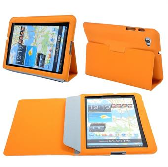 Zachte hoes voor Galaxy Tab 7.7 (oranje)