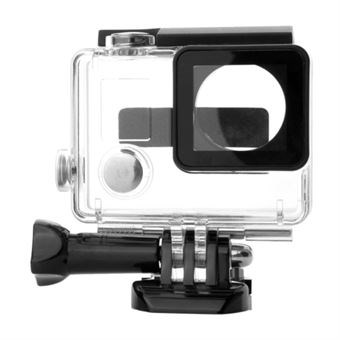 White Edition waterdichte hoes voor GoPro hero 4 / 3+