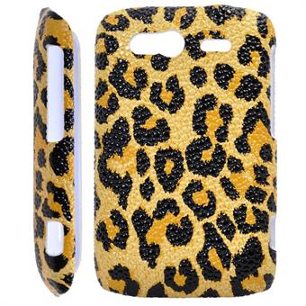 HTC Wildfire S Leopard Hoes (Geel)