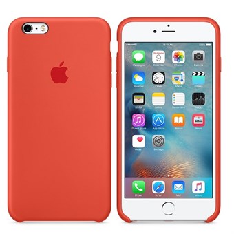 IPhone 6 Plus / iPhone 6S Plus siliconen hoesje - Oranje