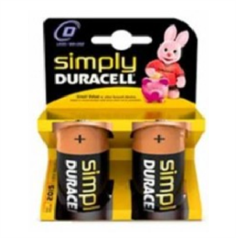 Duracell SIMPLY D Batterij - 2 stuks