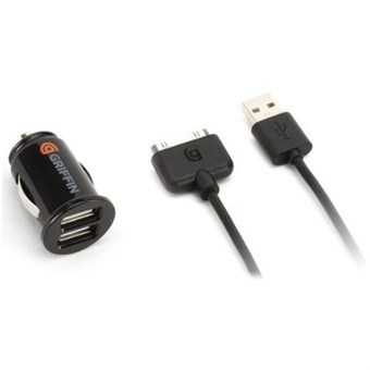 Griffin Technology 2.1 AMP Powerjolt Dual USB autolader voor Iphone/ipad