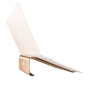 Cooling Desktop Holder voor Mac Air, Mac Pro, iPad / 11-17" - Goud