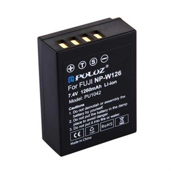 PULUZ® NP-W126 Batterij 1260 mAh voor FUJI