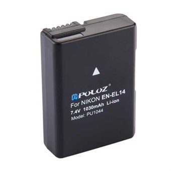 PULUZ® EN-EL14 Batterij 1030 mAh voor Nikon