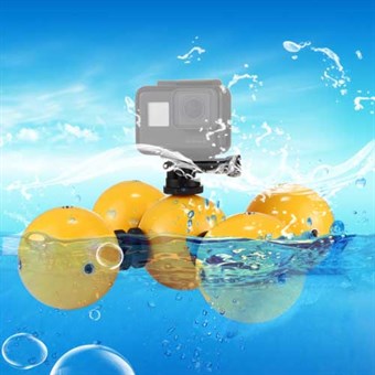 PULUZ® 5 Bobber Diving Floaty Ball en adapter voor GoPro HERO
