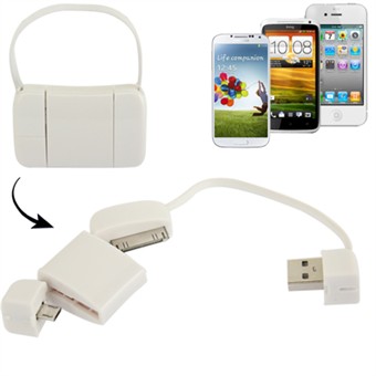 2in1 Multikabel Apple/Micro USB