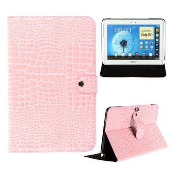 Krokodil Galaxy Note 10.1 hoesje (roze)