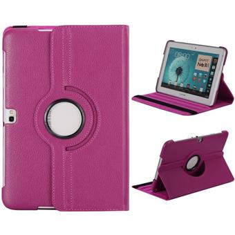 360 roterende leren hoes voor Note 10.1 (magenta)