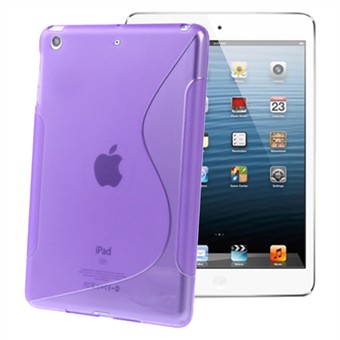 S-Line iPad mini siliconen hoes (paars)