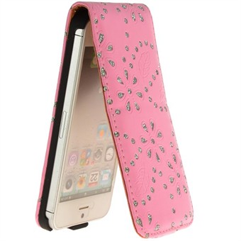 Bling Bling Diamond Case voor iPhone 5 / iPhone 5S / iPhone SE 2013 (roze)