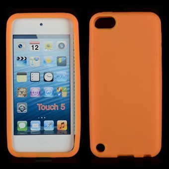 Touch 5/6 eenvoudige siliconen hoes (oranje)