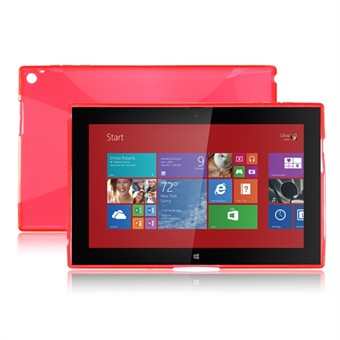 S-Line siliconen hoes Lumia 2520 (rood)