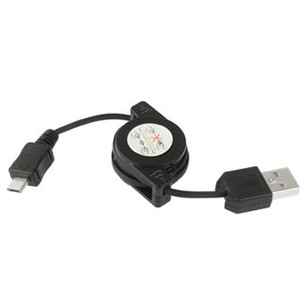 Goedkope Micro Retract USB 75 cm datakabel